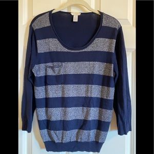 EUC Chico’s lightweight sweater.